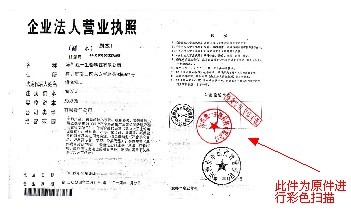 海珠网站建设 营业执照范本